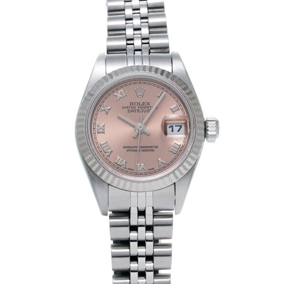 ROLEX Datejust 79174 F number (manufactured around 2005) Pink Ladies Watches... - Picture 1 of 4